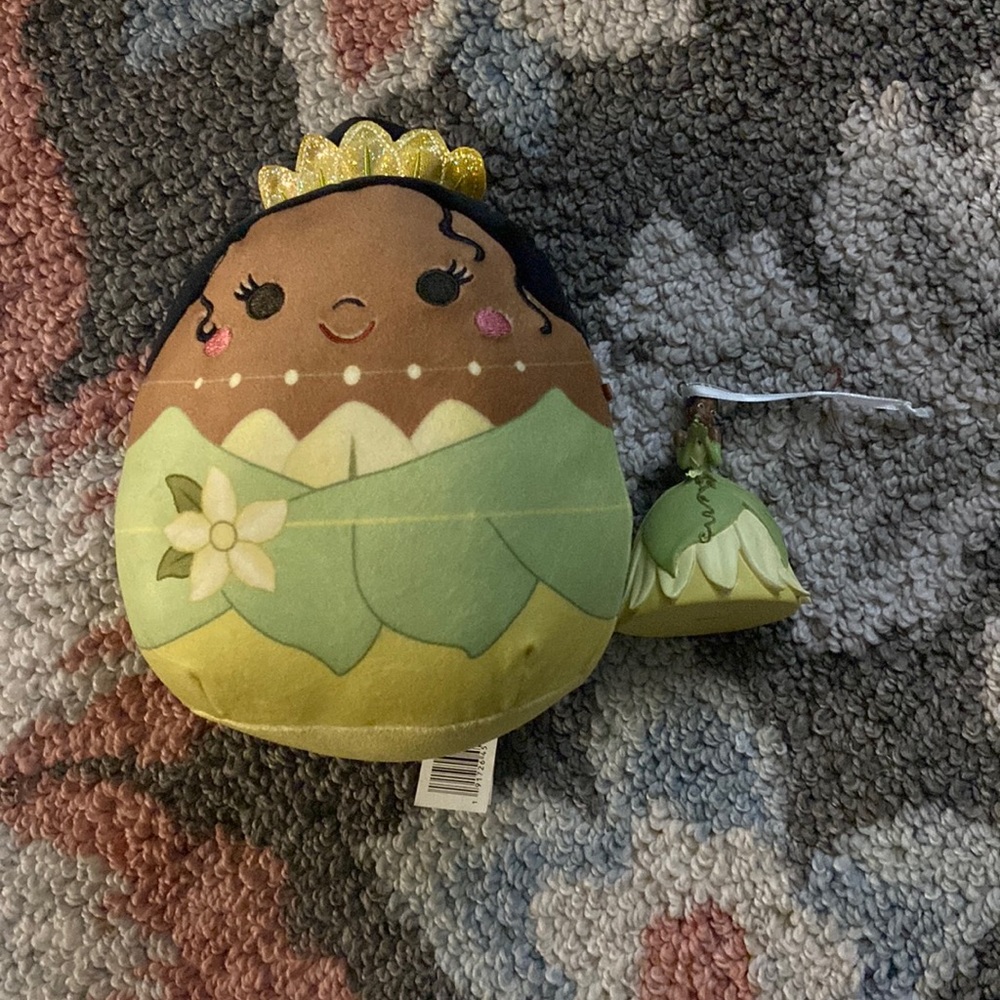 Disney Princess Tiana Squishmallow and ornament
